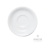 INKER - Piattino Caffè Espresso 11.5cm per Enrica/Valentina - Porcellana (set da 6 pezzi)